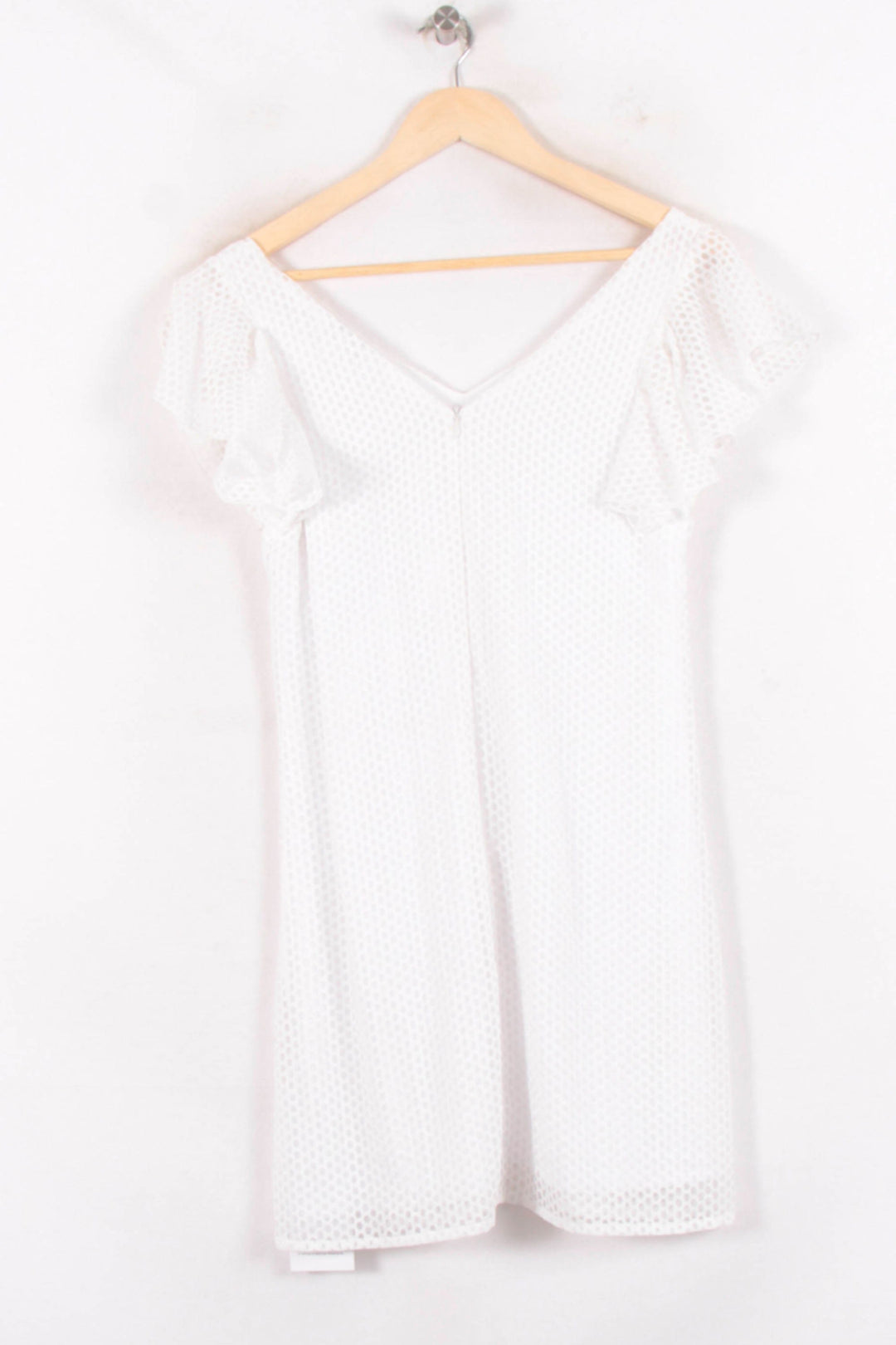 Robe Courte Blanche - Taille S/36 de la marque ZAPA | PARAD80604 - Vendu par Paradigme - Image 4