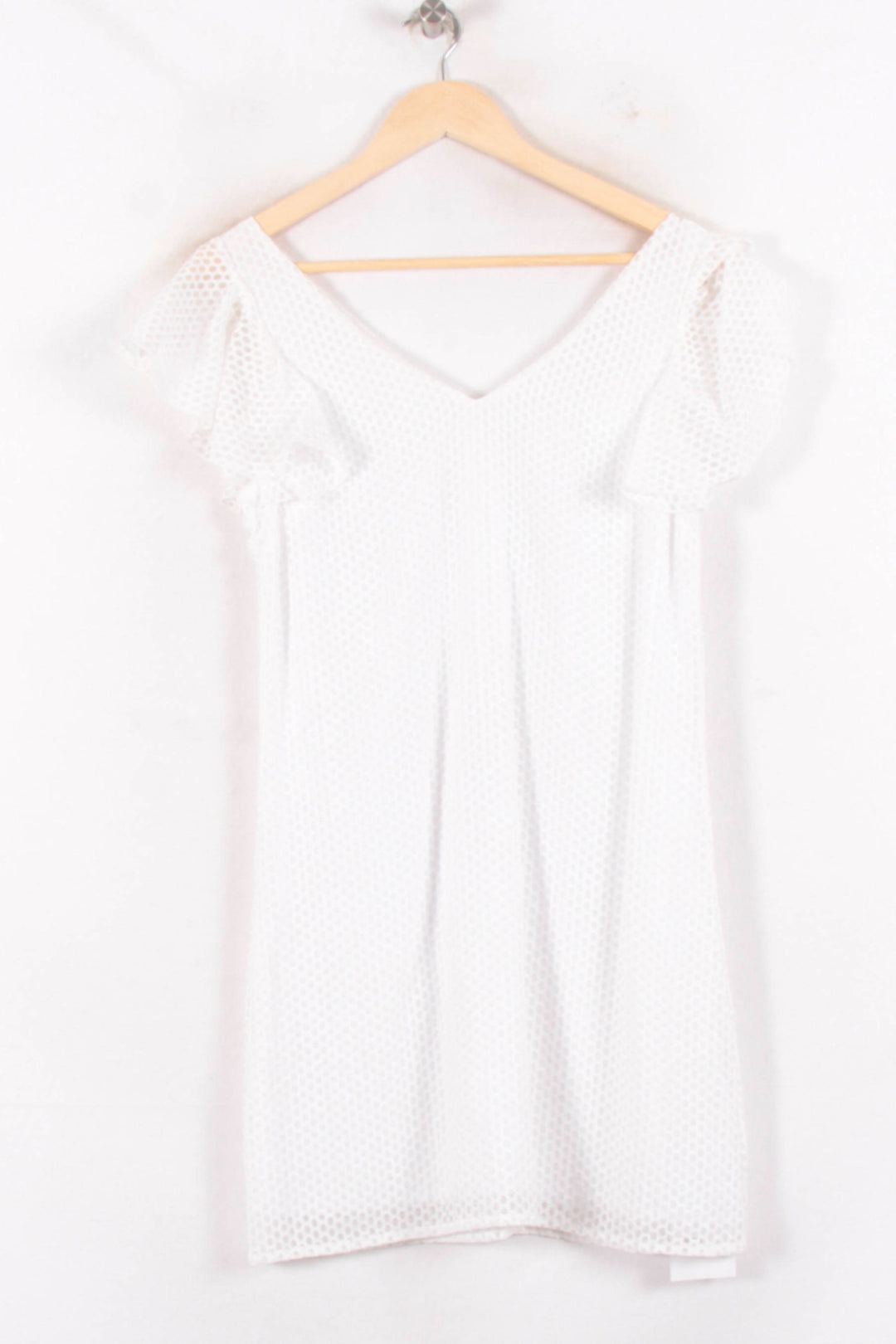 Robe Courte Blanche - Taille S/36 de la marque ZAPA | PARAD80604 - Vendu par Paradigme - Image 2