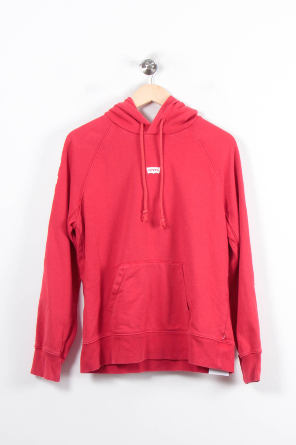 Sweat à Capuche Rouge - Taille S/36 de la marque Levi's | PARAD80609 - Vendu par Paradigme - Image 2