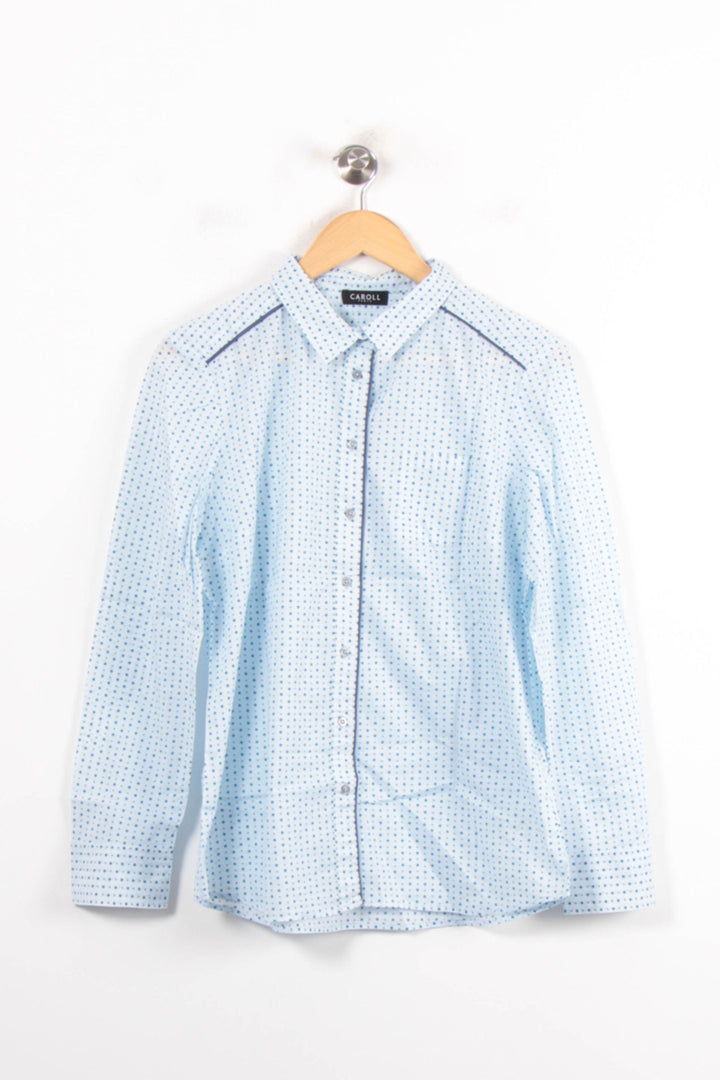 Chemise Bleu Clair - Taille XL/42 de la marque Caroll | PARAD80618 - Vendu par Paradigme - Image 2