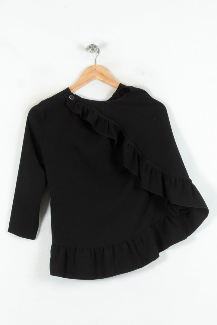 Blouse Noire - Taille XS/34 de la marque Sézane | PARAD80627 - Vendu par Paradigme - Image 4