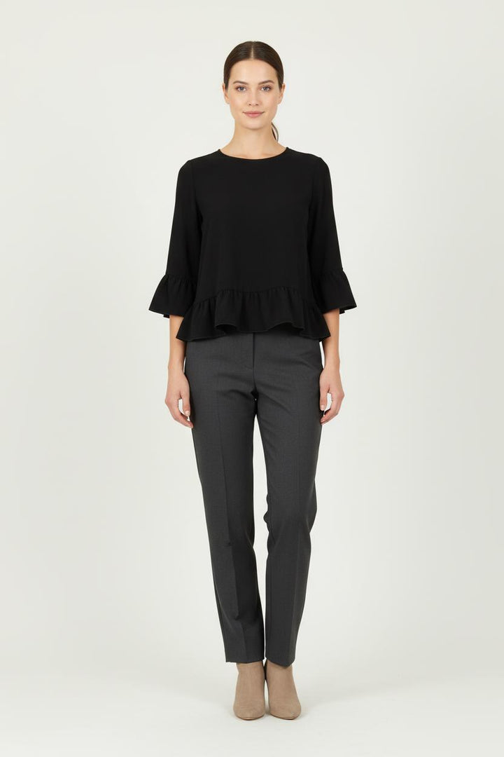 Blouse Noire - Taille XS/34 de la marque Sézane | PARAD80627 - Vendu par Paradigme - Image 1