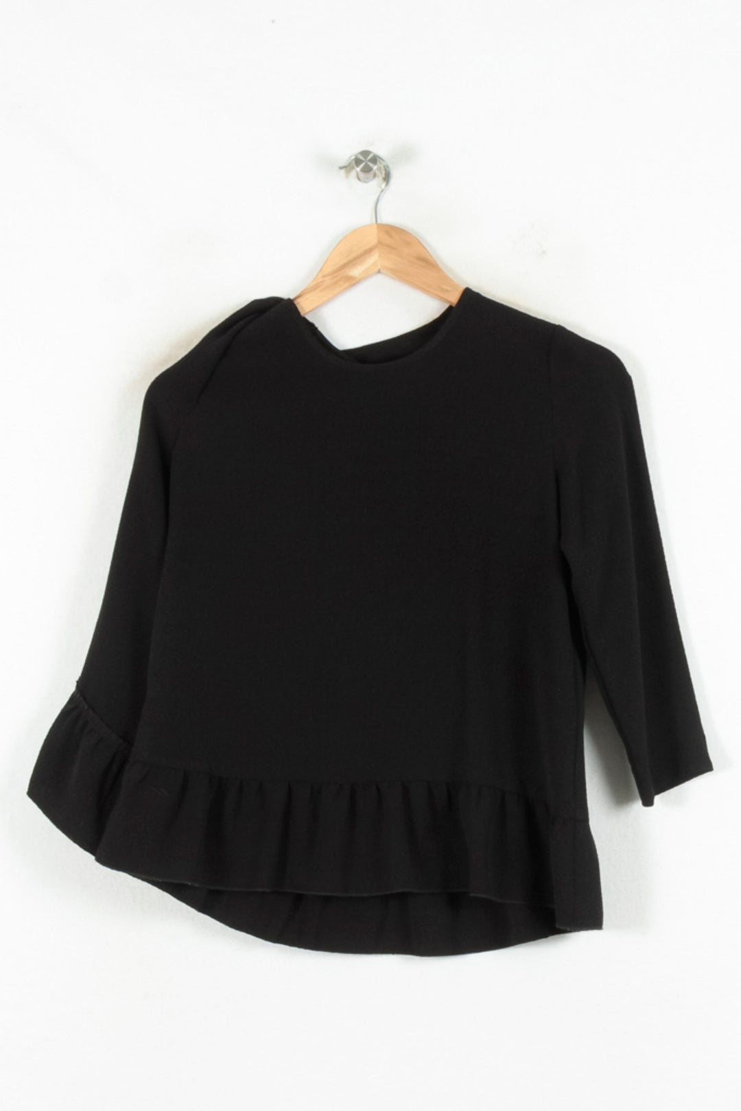 Blouse Noire - Taille XS/34 de la marque Sézane | PARAD80627 - Vendu par Paradigme - Image 2