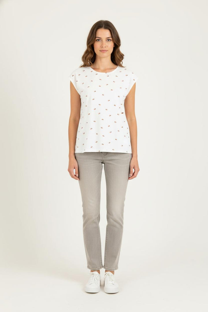 Débardeur Blanc - Taille XS/34 de la marque Bimba y Lola | PARAD80628 - Vendu par Paradigme - Image 1