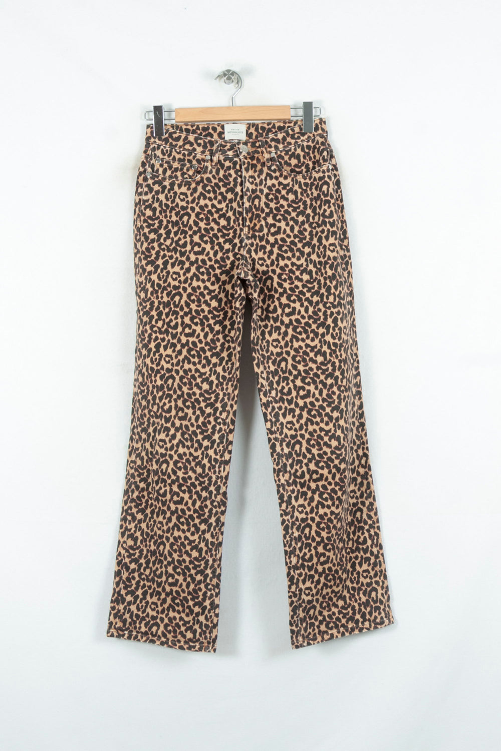 Jean Léopard Multicolore - Taille S/36 de la marque Petite Mendigote | PARAD80632 - Vendu par Paradigme - Image 2