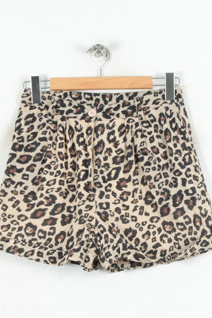 Short Beige et Noir - Taille S/36 de la marque Petite Mendigote | PARAD80633 - Vendu par Paradigme - Image 2