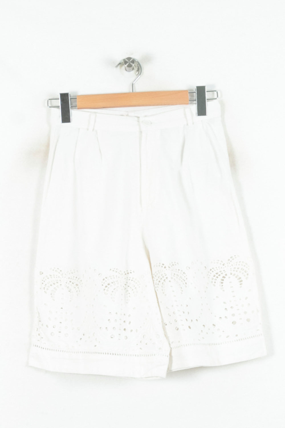 Bermuda Blanc - Taille S/36 de la marque Petite Mendigote | PARAD80635 - Vendu par Paradigme - Image 2