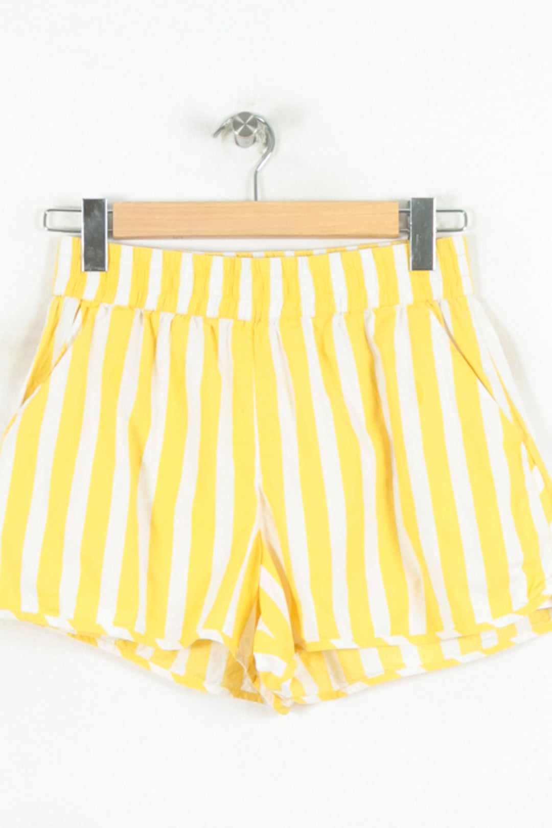 Short Jaune et Blanc - Taille S/36 de la marque Petite Mendigote | PARAD80636 - Vendu par Paradigme - Image 2