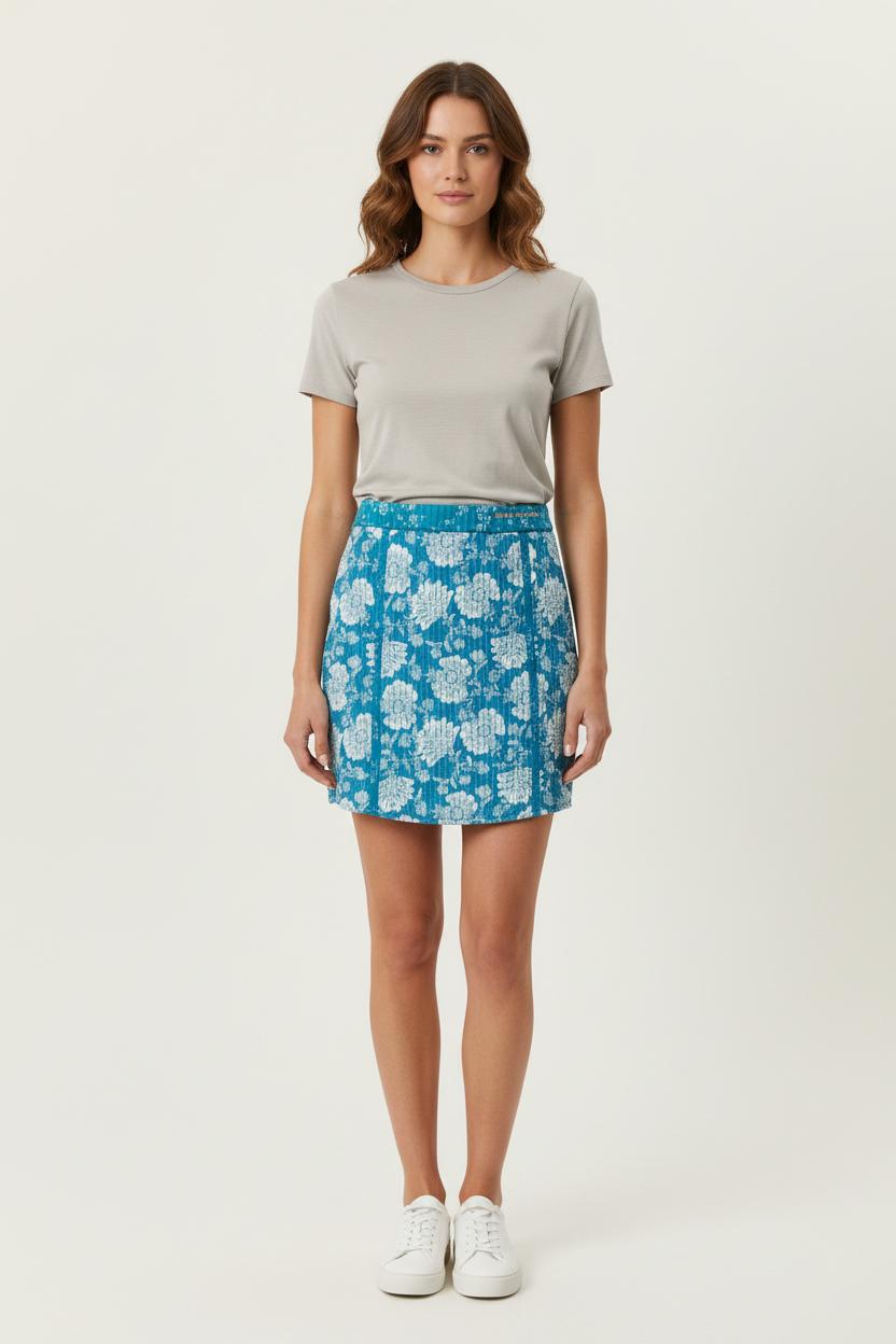 Jupe Bleu et Blanche - Taille S/36 de la marque Petite Mendigote | PARAD80638 - Vendu par Paradigme - Image 1