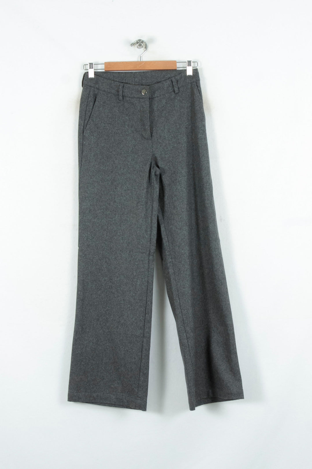 Pantalon Droit Gris - Taille S/36 de la marque Petite Mendigote | PARAD80639 - Vendu par Paradigme - Image 2