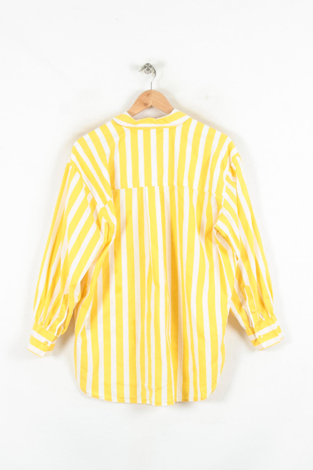 Chemise Jaune et Blanche - Taille S/36 de la marque Petite Mendigote | PARAD80640 - Vendu par Paradigme - Image 4
