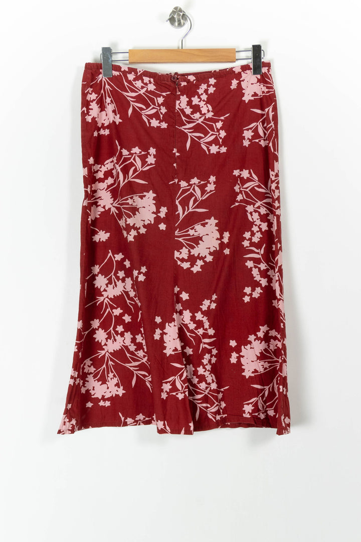 Jupe Midi Rouge et Blanc - Taille S/36 de la marque Isabel Marant | PARAD80650 - Vendu par Paradigme - Image 4