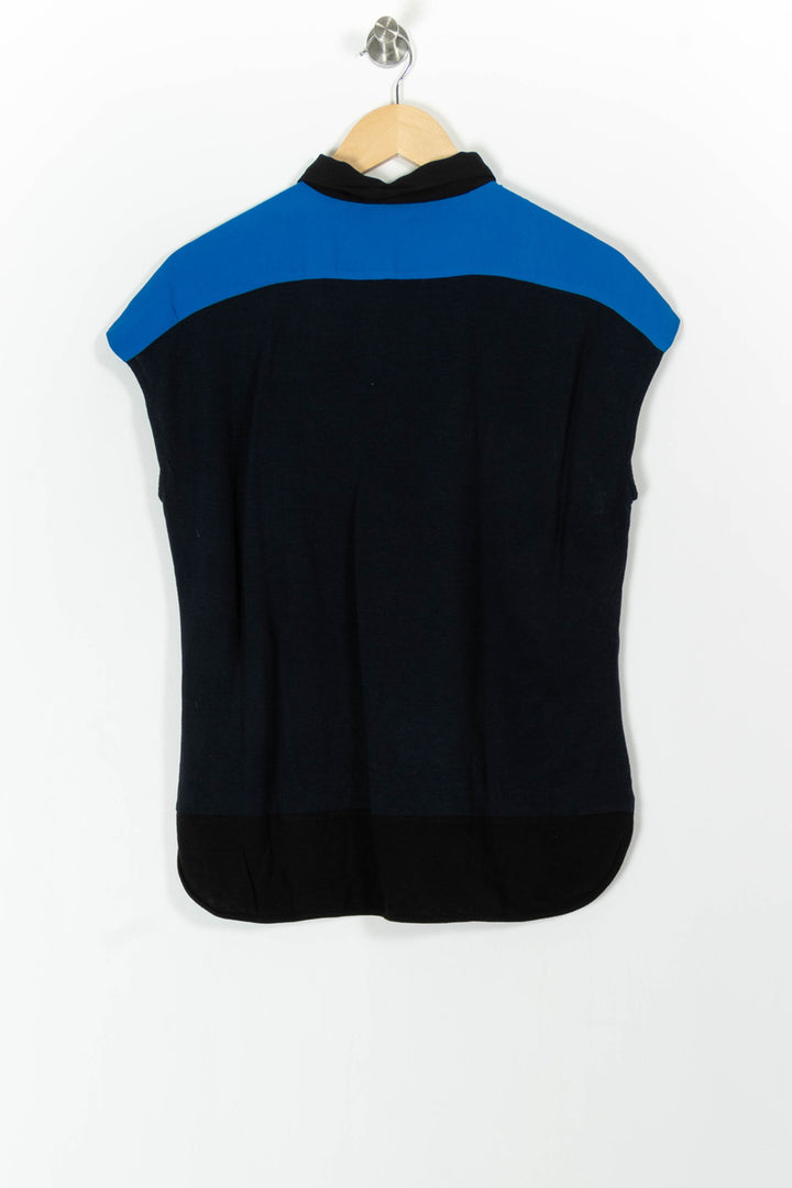 Chemise Bleu et Noir - Taille M/38 de la marque The Kooples | PARAD80653 - Vendu par Paradigme - Image 4