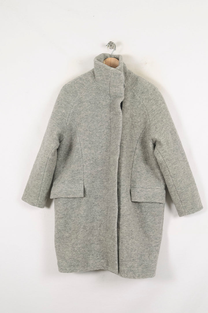 Manteau Gris - Taille XS/34 de la marque Samsoe Samsoe | PARAD80657 - Vendu par Paradigme - Image 2