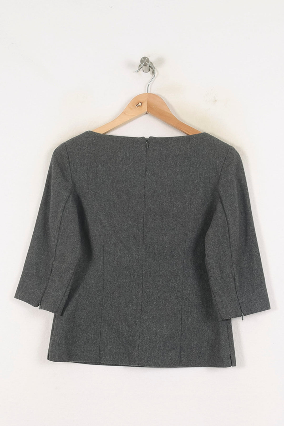Blouse Grise - Taille M/38 de la marque ZAPA | PARAD80660 - Vendu par Paradigme - Image 4