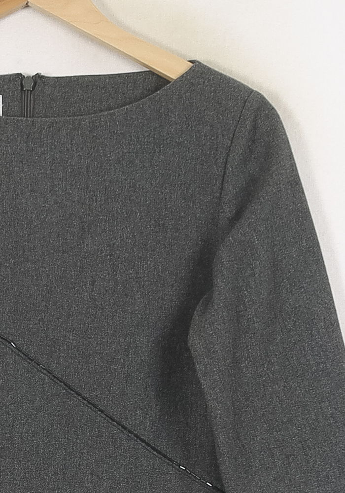 Blouse Grise - Taille M/38 de la marque ZAPA | PARAD80660 - Vendu par Paradigme - Image 3