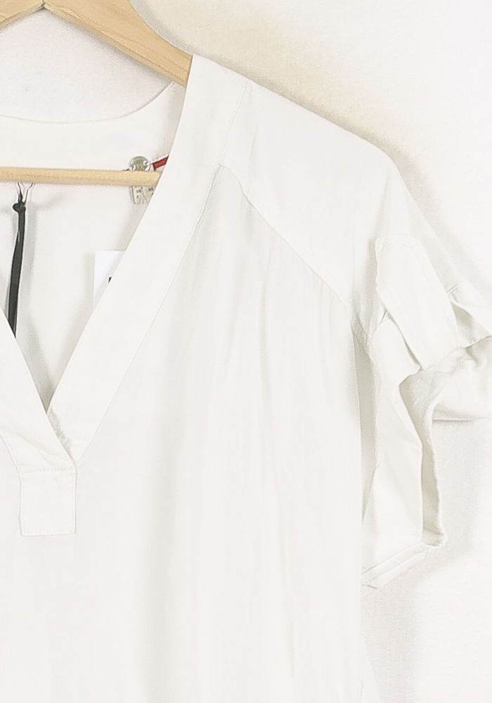 Blouse Blanche - Taille S/36 de la marque IKKS | PARAD80667 - Vendu par Paradigme - Image 3