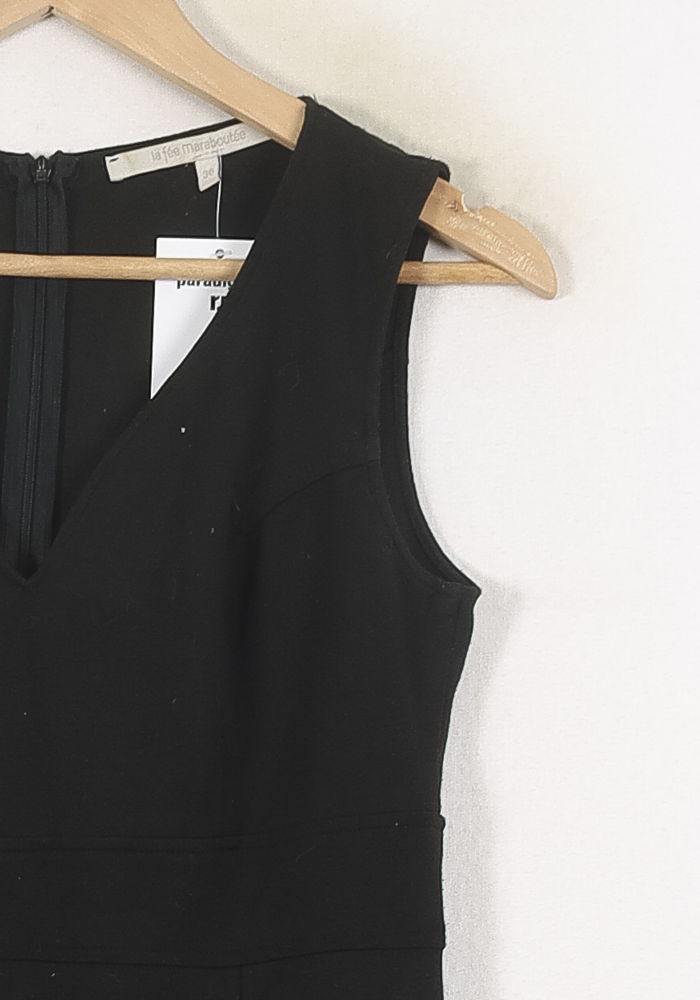 Robe Noire - Taille M/38 de la marque La Fée Maraboutée | PARAD80672 - Vendu par Paradigme - Image 3