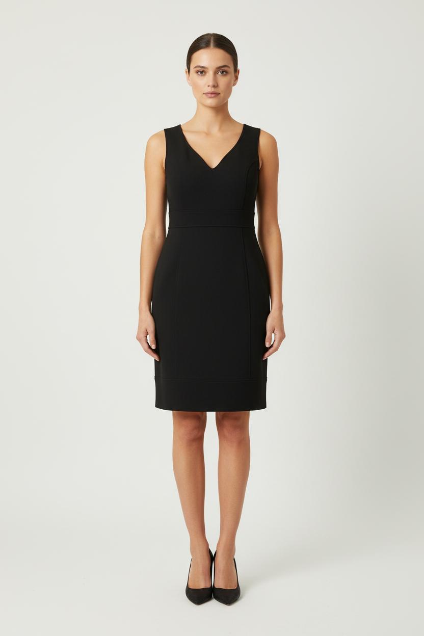 Robe Noire - Taille M/38 de la marque La Fée Maraboutée | PARAD80672 - Vendu par Paradigme - Image 1