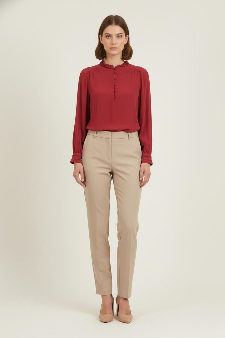 Blouse Bordeaux - Taille L/40 de la marque Maison 123 | PARAD80675 - Vendu par Paradigme - Image 1