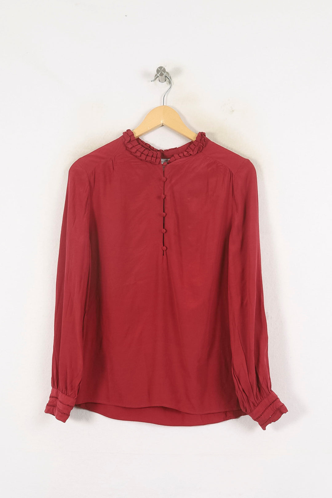 Blouse Bordeaux - Taille L/40 de la marque Maison 123 | PARAD80675 - Vendu par Paradigme - Image 2