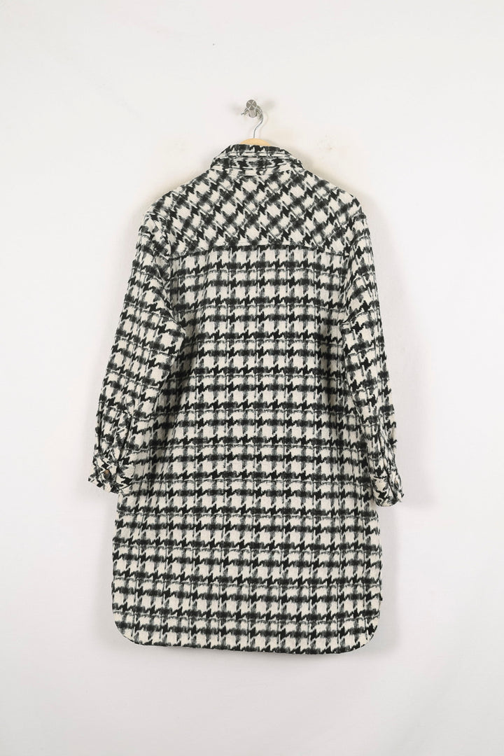 Veste Longue Noire et Blanche - Taille M/38 de la marque FRNCH | PARAD80695 - Vendu par Paradigme - Image 4