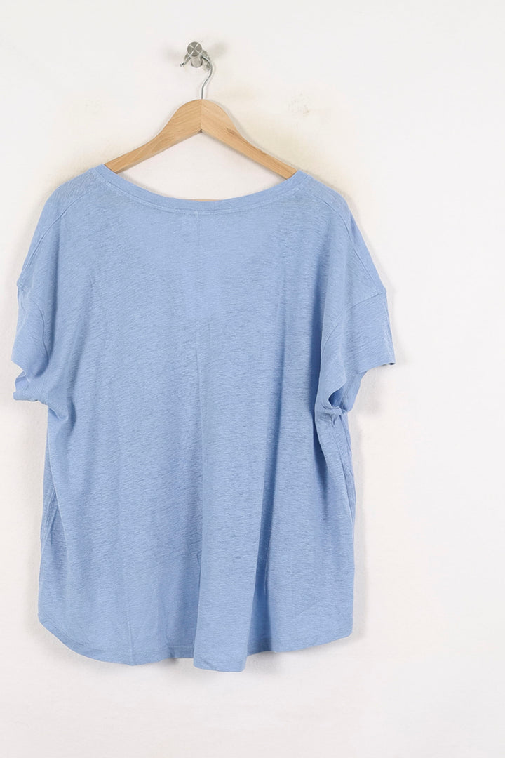 Tee-shirt Bleu - Taille T.U. de la marque American Vintage | PARAD80697 - Vendu par Paradigme - Image 4