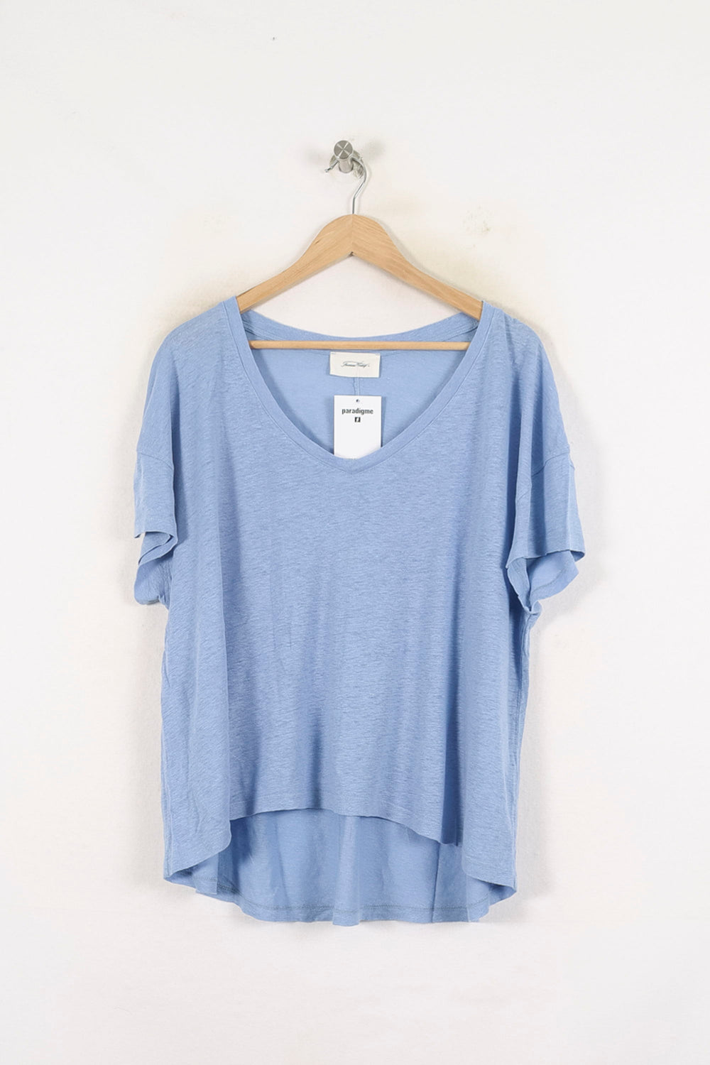 Tee-shirt Bleu - Taille T.U. de la marque American Vintage | PARAD80697 - Vendu par Paradigme - Image 2