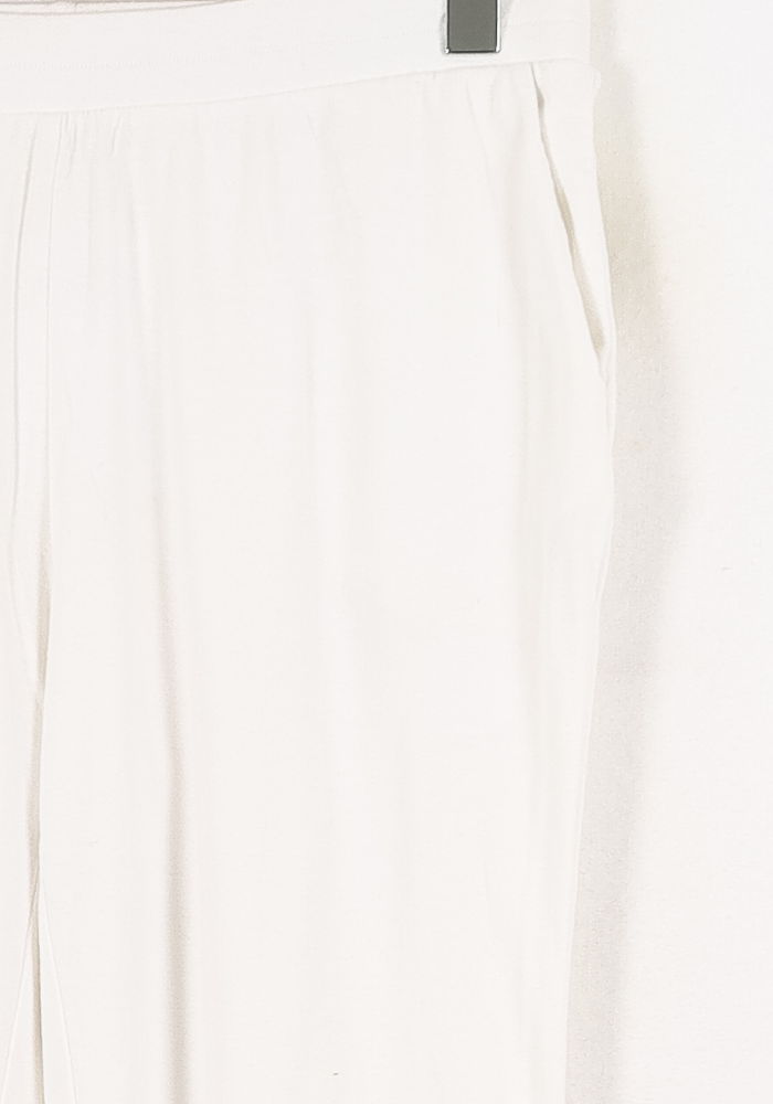 Pantalon Large Blanc - Taille M/38 de la marque American Vintage | PARAD80707 - Vendu par Paradigme - Image 3