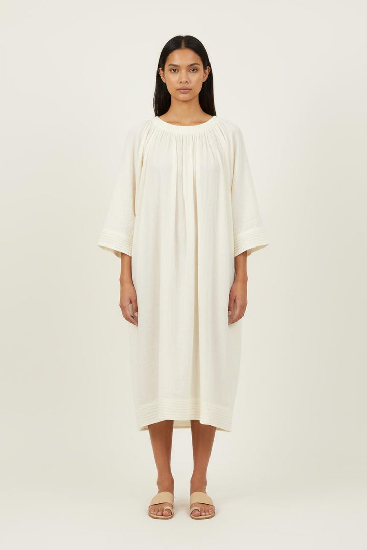 Robe Midi Blanche - Taille M/38 de la marque Laurence Bras | PARAD80709 - Vendu par Paradigme - Image 1