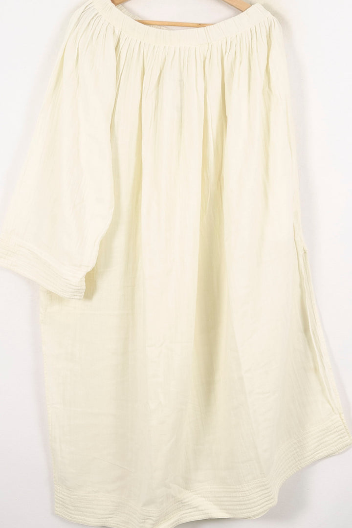 Robe Midi Blanche - Taille M/38 de la marque Laurence Bras | PARAD80709 - Vendu par Paradigme - Image 2