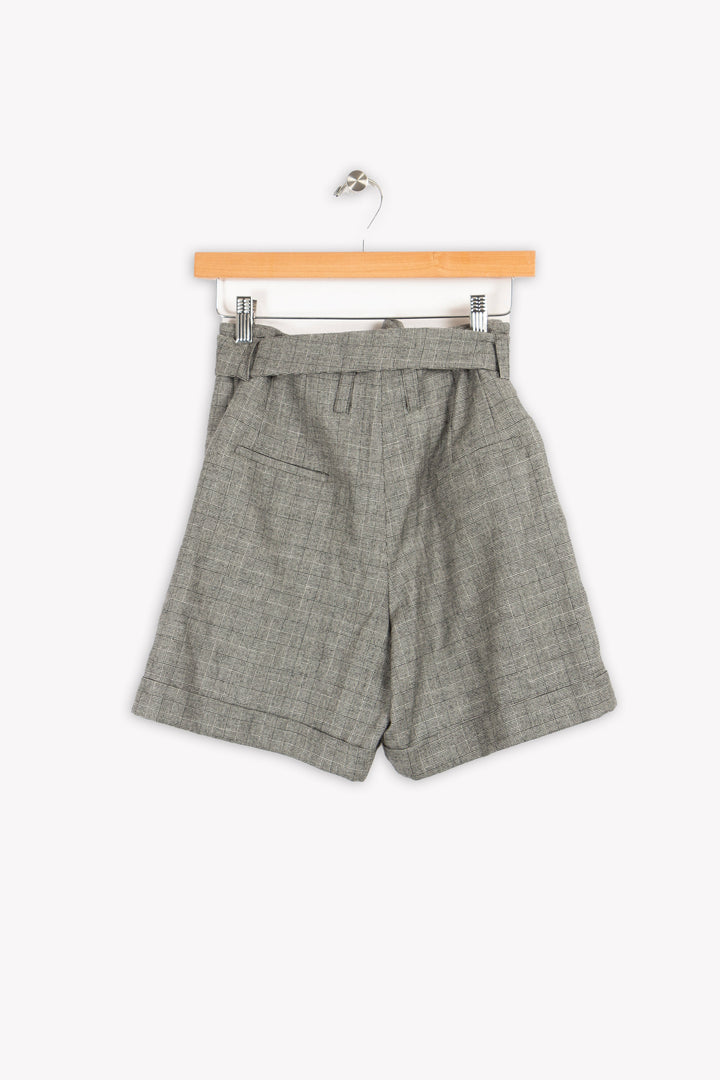 Graue Basic-Shorts – Größe S/36