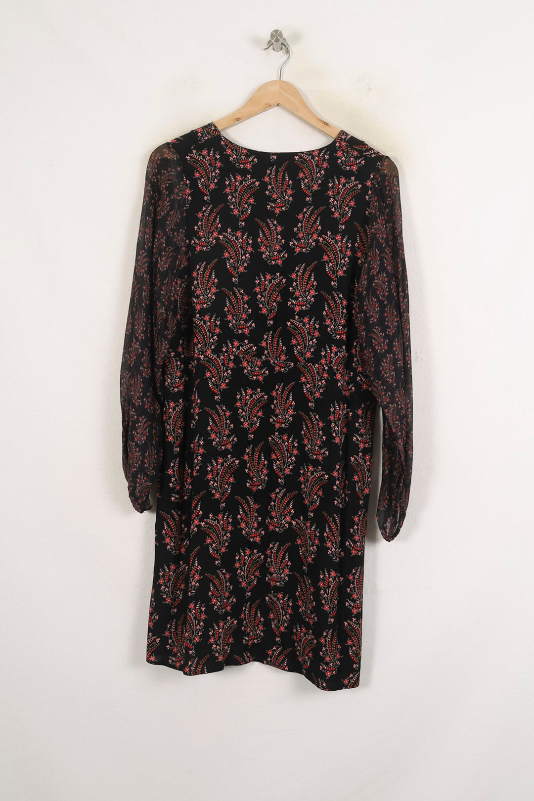 Robe Noire et Rouge - Taille L/40 de la marque La Fée Maraboutée | PARAD80714 - Vendu par Paradigme - Image 4