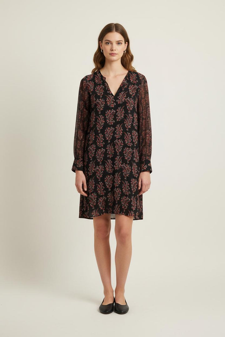 Robe Noire et Rouge - Taille L/40 de la marque La Fée Maraboutée | PARAD80714 - Vendu par Paradigme - Image 1