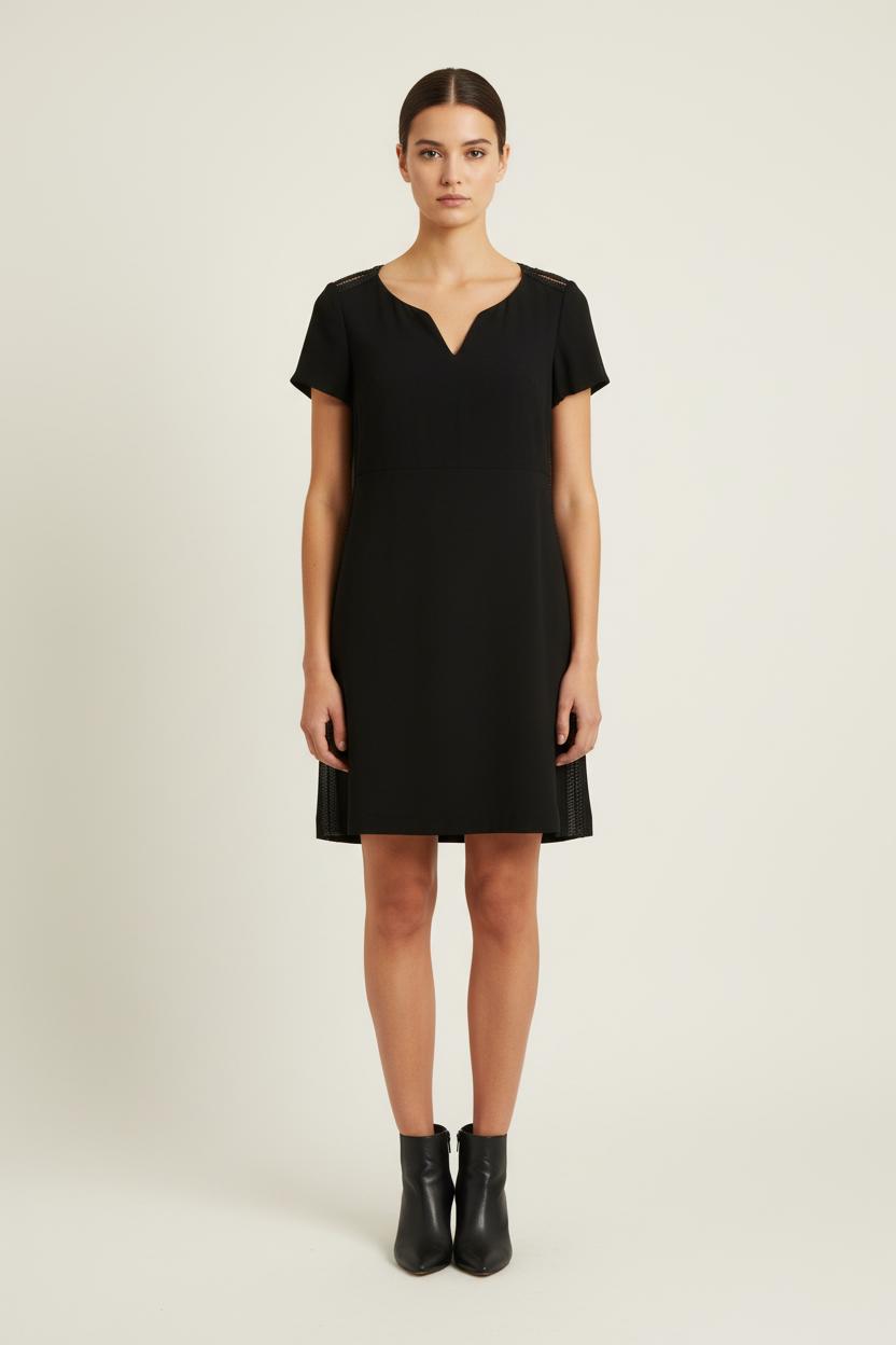 Robe Courte Noire - Taille L/40 de la marque One Step | PARAD80724 - Vendu par Paradigme - Image 1