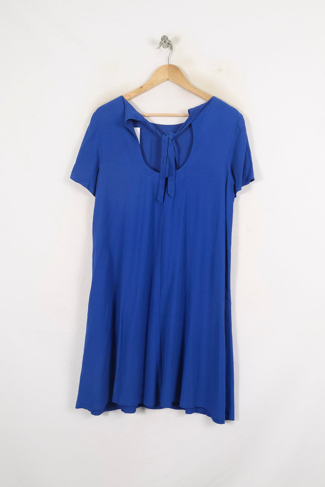 Robe Courte Bleue - Taille M/38 de la marque Caroll | PARAD80731 - Vendu par Paradigme - Image 4