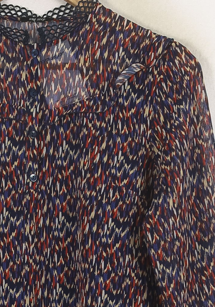 Blouse Multicolore - Taille M/38 de la marque One Step | PARAD80735 - Vendu par Paradigme - Image 3