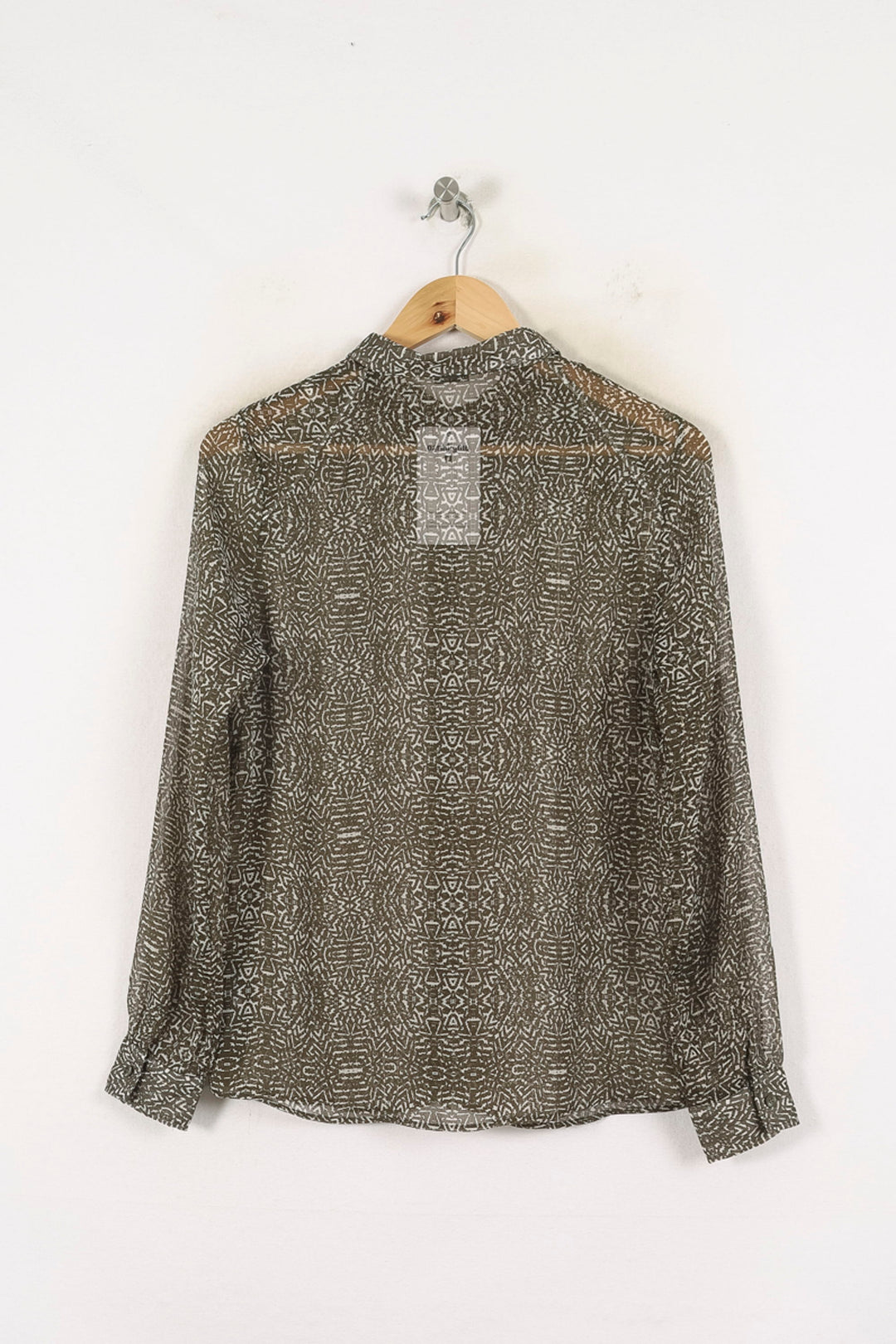 Chemise Verte - Taille M/38 de la marque IKKS | PARAD80739 - Vendu par Paradigme - Image 4