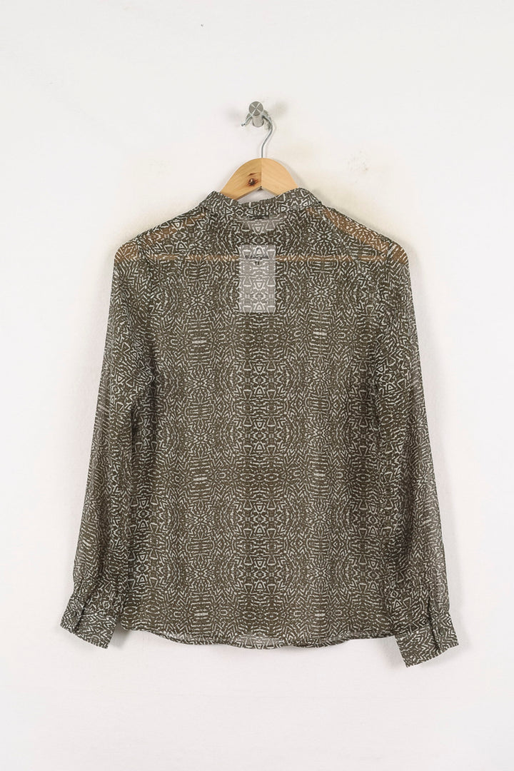 Chemise Verte - Taille M/38 de la marque IKKS | PARAD80739 - Vendu par Paradigme - Image 4