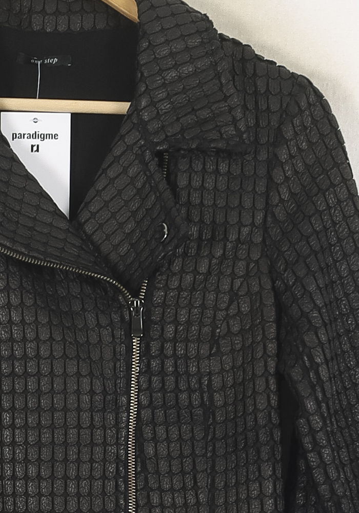Veste Noire - Taille M/38 de la marque One Step | PARAD80744 - Vendu par Paradigme - Image 3