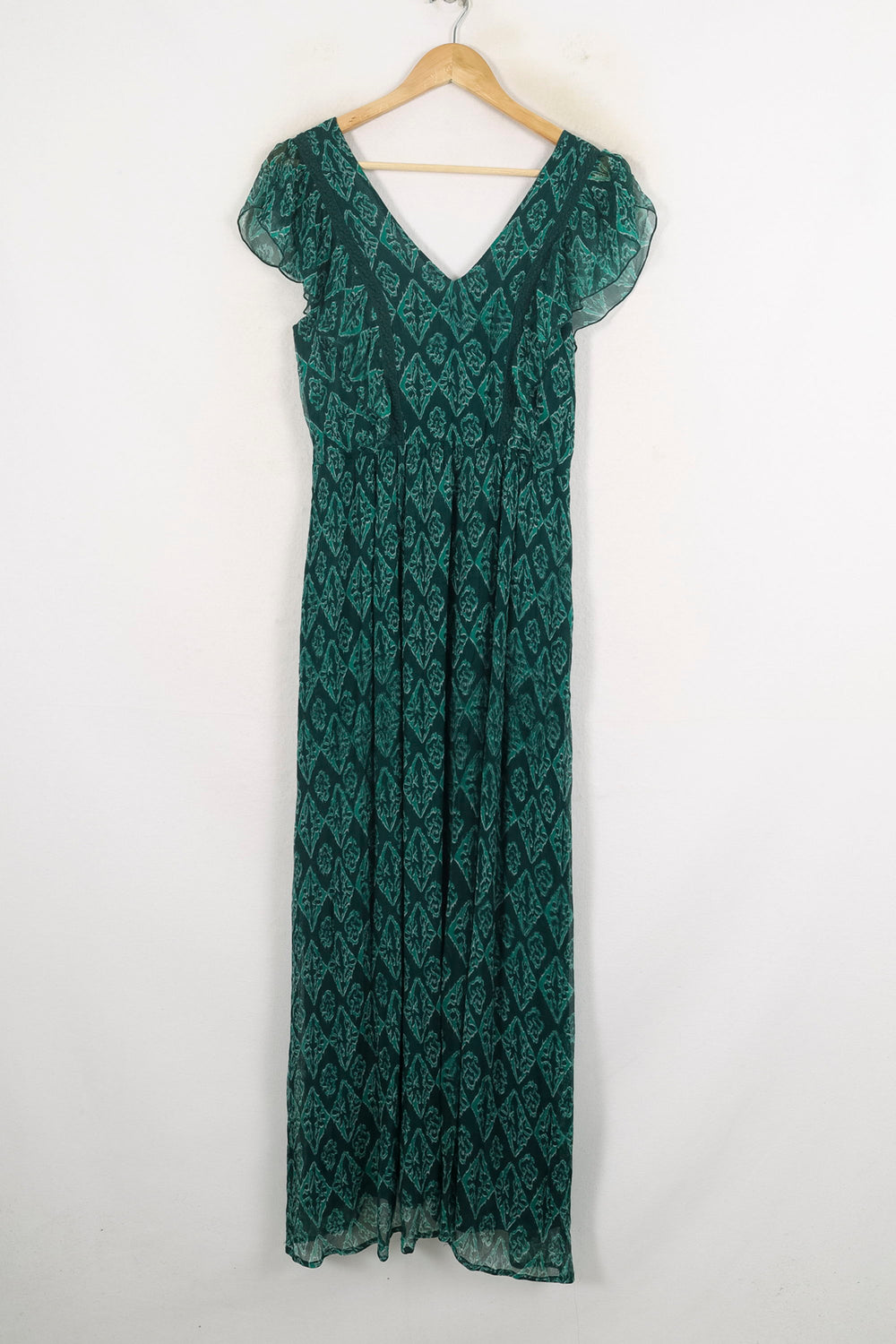 Robe Longue Verte - Taille M/38 de la marque La Fée Maraboutée | PARAD80749 - Vendu par Paradigme - Image 2