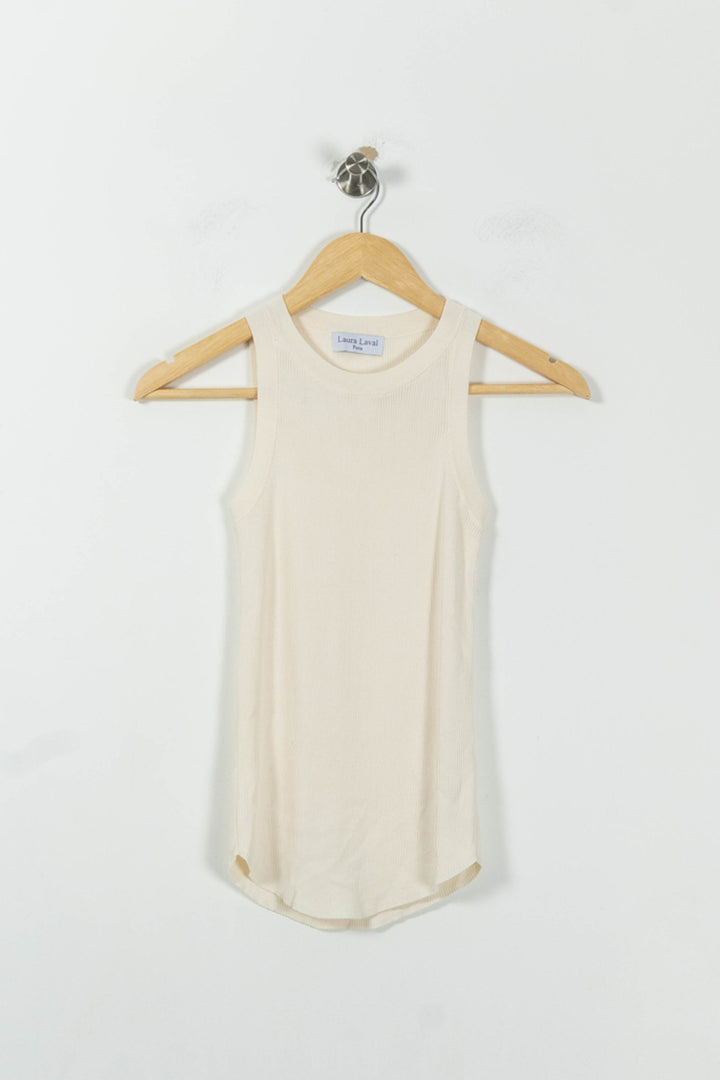 Débardeur Beige - Taille S/36 de la marque Laura Laval | PARAD8075 - Vendu par Paradigme - Image 2