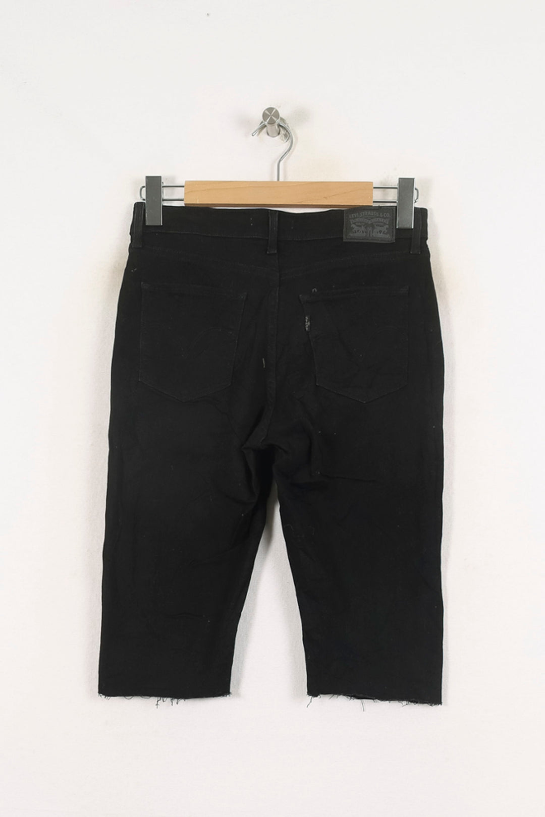 Jean Skinny Noir - Taille L/40 de la marque Levi's | PARAD80780 - Vendu par Paradigme - Image 4