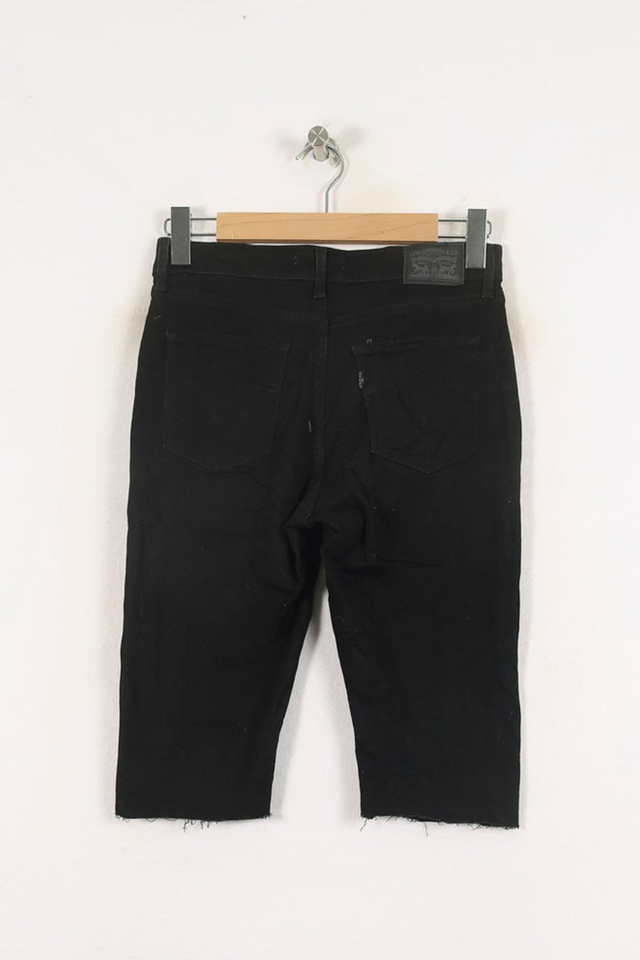 Jean Skinny Noir - Taille L/40 de la marque Levi's | PARAD80780 - Vendu par Paradigme - Image 4