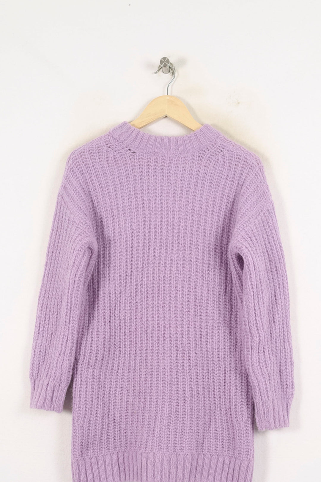 Robe Pull Violette - Taille XS/34 de la marque Sézane | PARAD80787 - Vendu par Paradigme - Image 4