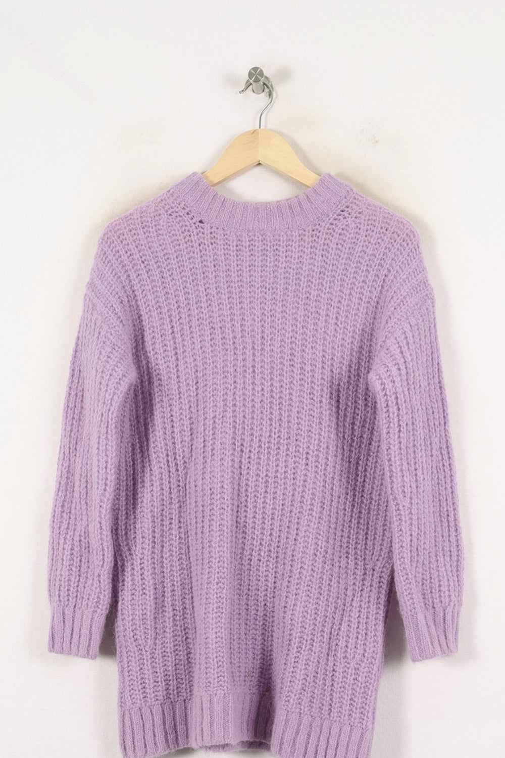 Robe Pull Violette - Taille XS/34 de la marque Sézane | PARAD80787 - Vendu par Paradigme - Image 2