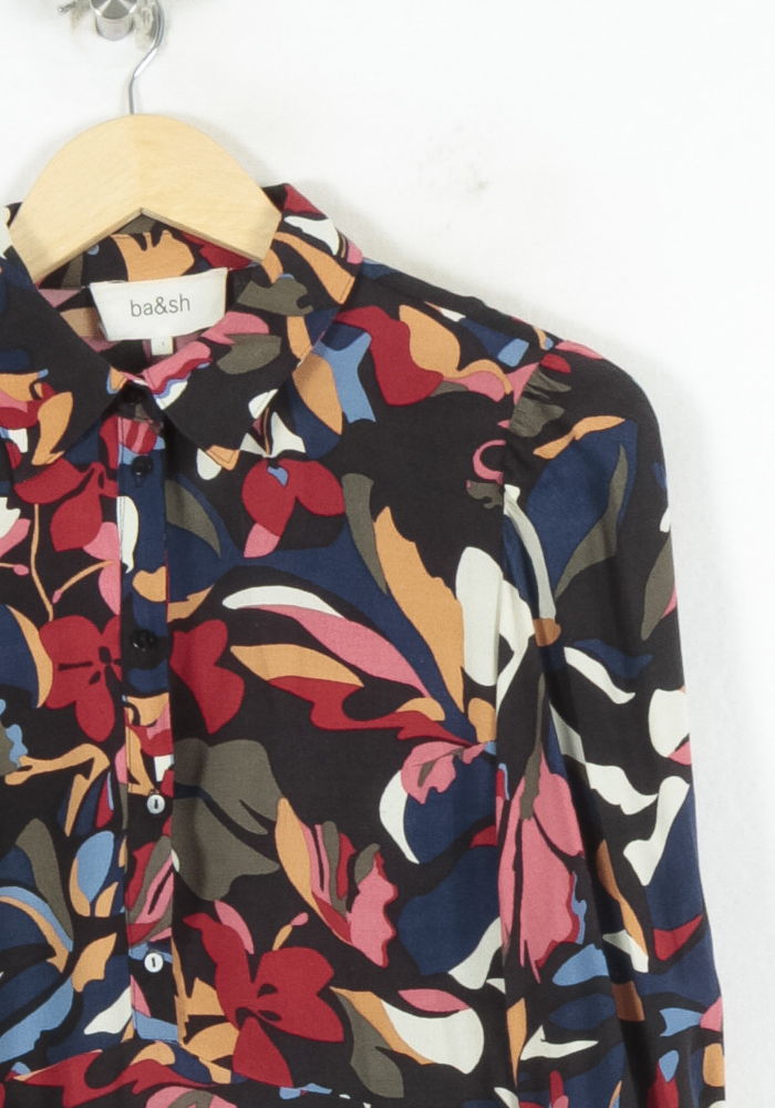 Robe Midi Multicolore - Taille S/36 de la marque ba&sh | PARAD80790 - Vendu par Paradigme - Image 3