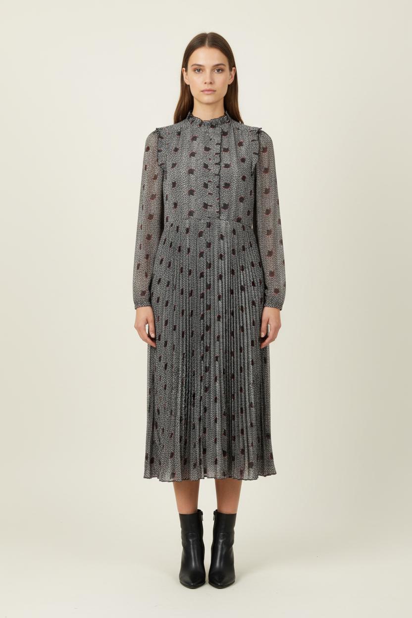 Robe Longue Multicolore - Taille XS/34 de la marque ba&sh | PARAD80795 - Vendu par Paradigme - Image 1