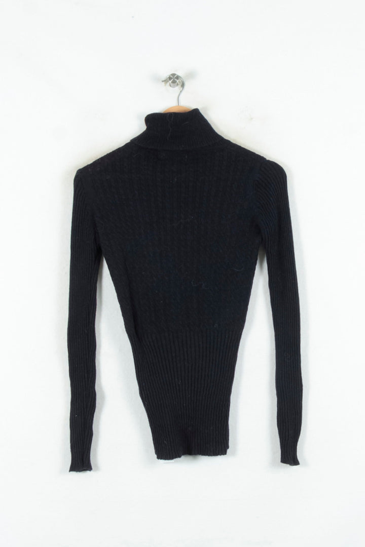 Pull Col Roulé Bleu - Taille S/36 de la marque Rouje | PARAD80803 - Vendu par Paradigme - Image 4