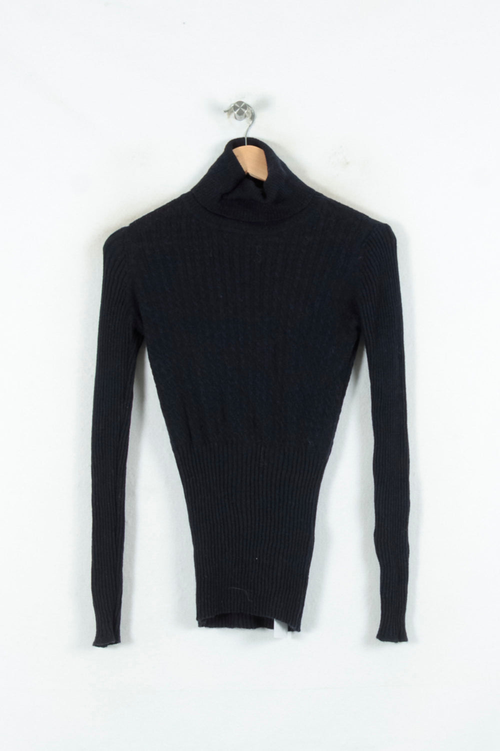 Pull Col Roulé Bleu - Taille S/36 de la marque Rouje | PARAD80803 - Vendu par Paradigme - Image 2